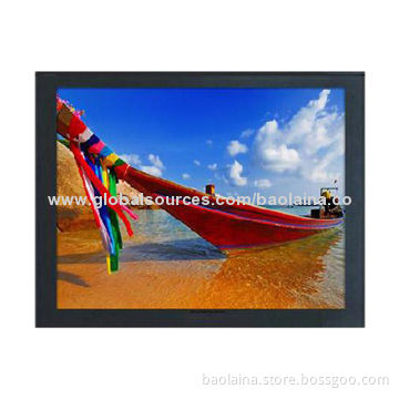 15-inch Embedded LCD Monitor, Built-in VGA/BNC Input, Optional HDMI
